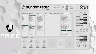 Video thumbnail for Synthmaster Player FREE version by KV331 Audio (No Talk)  | Preset Playthrough by Jong Uy
