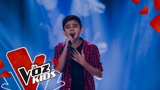 Santiago canta Te Voy a Amar – Audiciones a Ciegas | La Voz Kids Colombia 2019