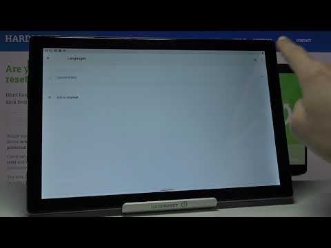 How to Select Language in BLACKVIEW Tab 8 - Change System Language