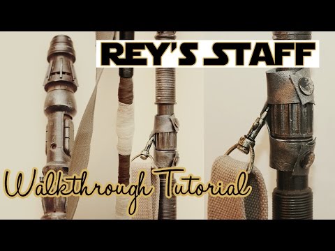 Cosplay Walkthrough Tutorial - Rey's Staff (The Force Awakens)