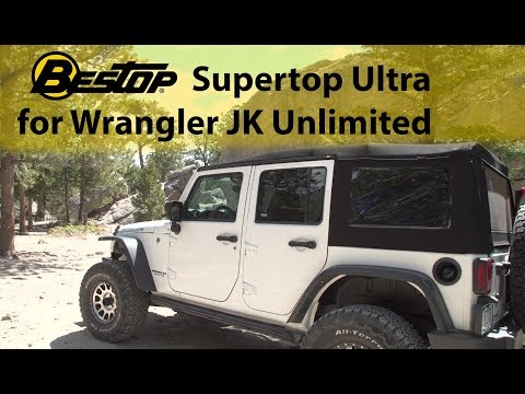 Supertop Ultra by Bestop Convertible Top for Jeep Wrangler JK