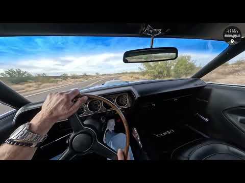 1970 Plymouth ’Cuda 440+6 4-Speed POV Test Drive