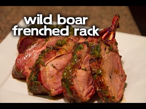 Texas Wild Boar Frenched Rack