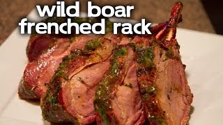 Texas Wild Boar Frenched Rack