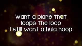 Glee - The Chipmunk Song (Christmas Don't Be Late) (Lyrics)