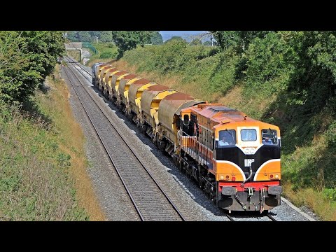 Irish Rail 071 Class Locos 073, 082 & 087 on Relay & Hobs Trains @ Colpe East, Drogheda 5/8/25