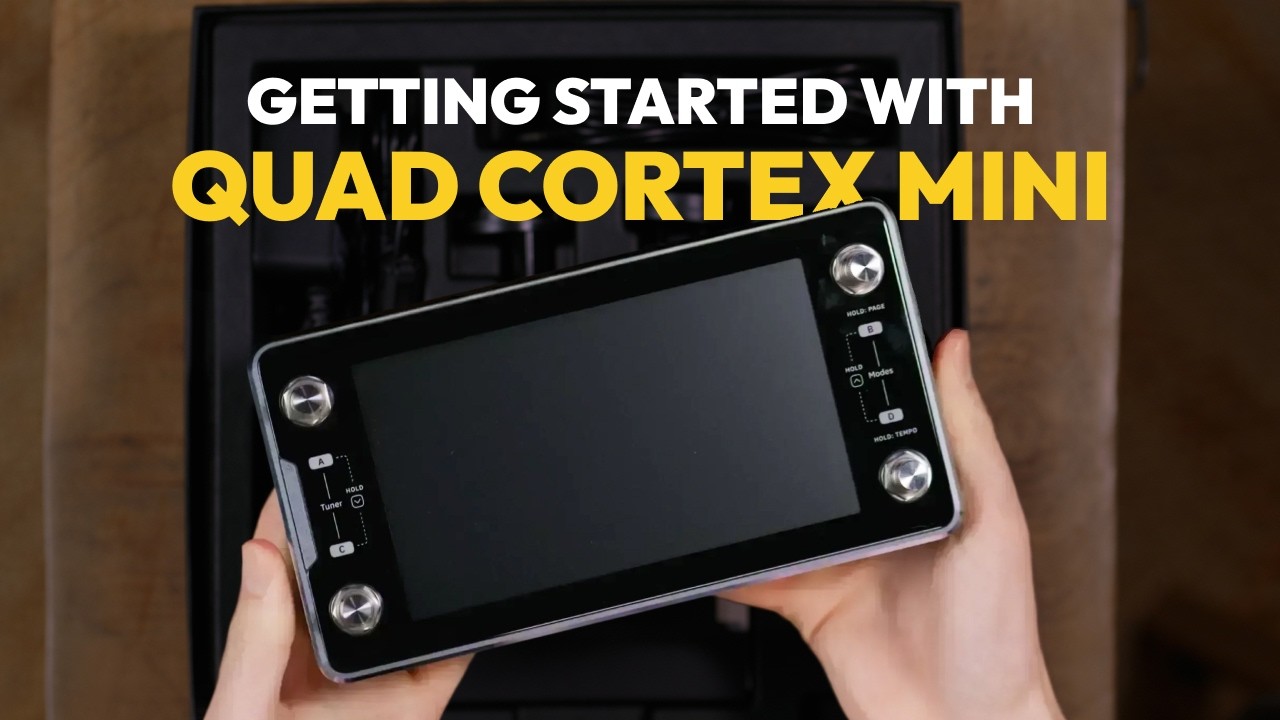 Unboxing your brand NEW Quad Cortex mini - YouTube