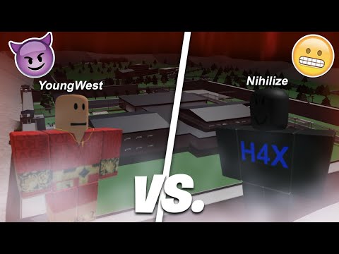 Roblox Prison life: Youngwest vs Nihilize 1v1 [MUST WATCH] Top 2 players