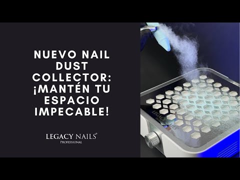 Nuevo Nail Dust Collector de Legacy Nails: Mantén tu Espacio Impecable!😁❤️  │ LEGACY NAILS