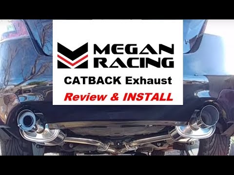 Megan Racing Maxima Catback Exhaust & Install