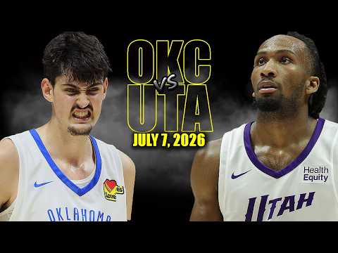 Oklahoma City Thunder vs Utah Jazz Full Game Highlights - July 7, 2026 | NBA Summer League
