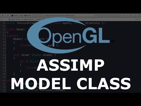 Modern OpenGL 3.0+ [MODEL LOADING] Tutorial 16 - Assimp Model Class and Loading A Model