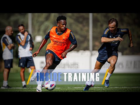 A obra-prima de Vini Jr. nos treinos do Real Madrid!