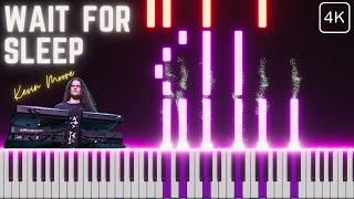 Wait for Sleep (DREAM THEATER) Piano Score 4K [Kevin Moore Tribute] #dreamtheater #kevinmoore