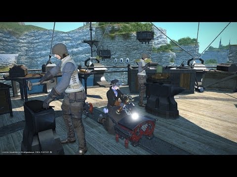 「Final Fantasy XIV」A Realm Reborn: Armorer Level 50 (Quest) Rivalry and Respect (PS4)