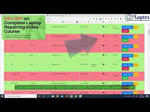 Buck Converter Working and Jugaad Hindi Online Chiplevel Laptop Repair Training Course Laptex