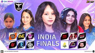 INDIA FINALS - ASIAN GIRLS INTERNATIONAL | GIRLS FREE FIRE ESPORTS LIVE 🔥