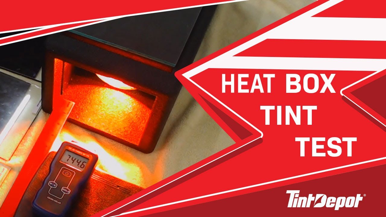 Window Film Heat Box Test