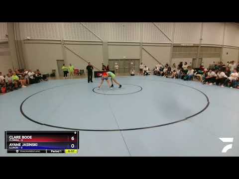 112 Lbs Round 3 (8 Team) - Clare Booe, Florida Vs Ayane Jasinski, Illinois 3056