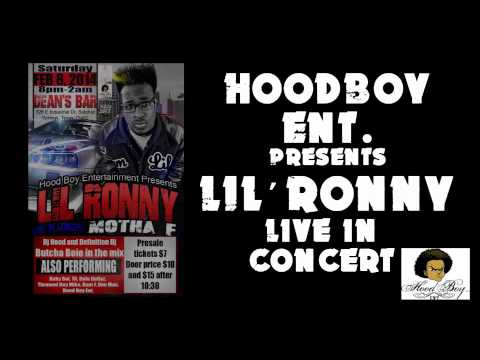 Feb. 8th HoodBoy ENT Presents Lil' Ronny Live in Concert, Sulphur Springs Tx.