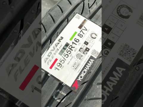 YOKOHAMA ADVAN FLEVA V701 195/55R16 #Yokohama #Advan #CarCarJapan #TireReviews