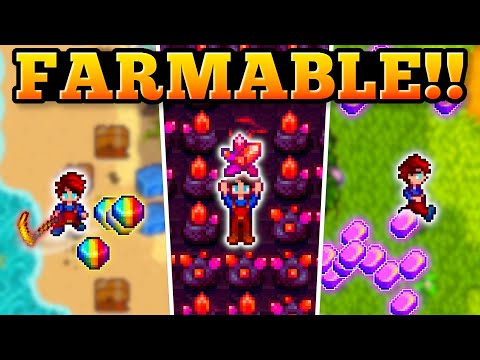 How To EASILY FARM The Most Important Things In Stardew Valley