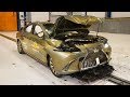 2019 Lexus ES CRASH TEST Very Safe Luxury Sedan