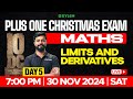 Plus One Christmas Exam Maths Limits And Derivatives Xylem Plus One
