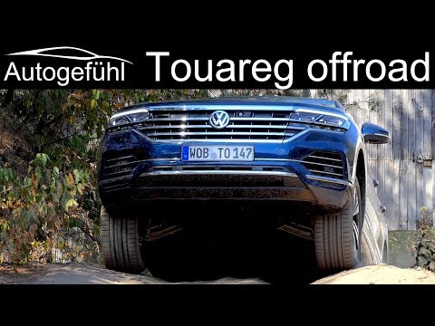 Does the all-new VW Touareg 3 master the offroad course? 2019 REVIEW with Grizzlys Wolfsburg