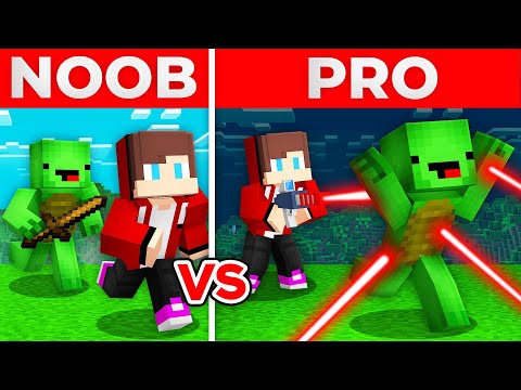 NOOB vs PRO - The Best Laser in Minecraft