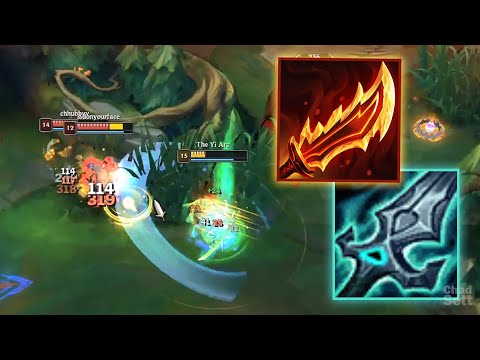 Master Yi INSANE 1v5