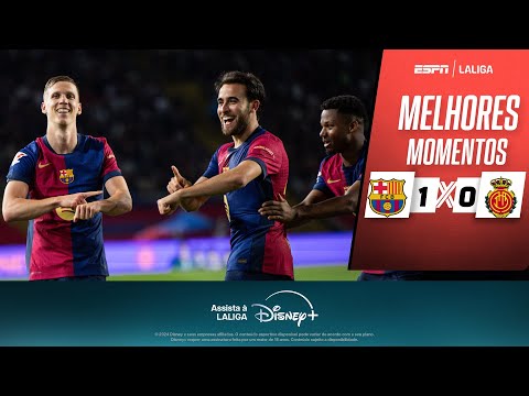 Gols e lances de Barcelona x Mallorca