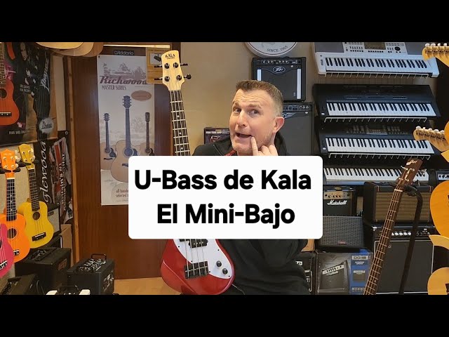 Vídeo relacionado con Kala Juego de 4 cuerdas para bajos planos de U-Bass (by Gallistrings)