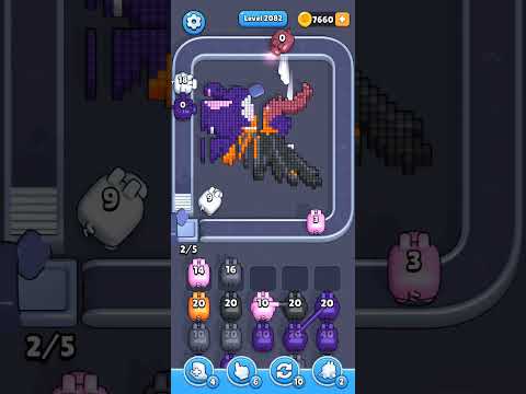 Pixel Flow Level 2082 Walkthrough