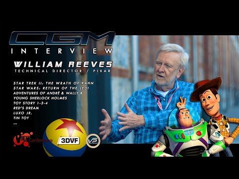 CGM Interview - William Reeves (Pixar / Toy Story / Star Trek / Star Wars / Young Sherlock Holmes)