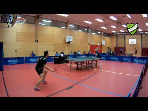 NRW Liga 3:  TTG Langenfeld vs  TTC Waldniel - Manzius vs. Quade