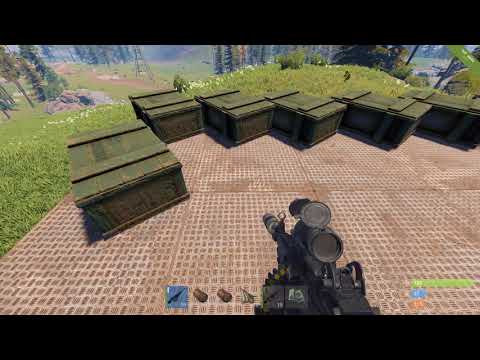 Rust - Bradley APC - 15 LOOT CRATES!!!!!!!!