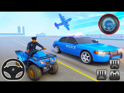 US Police Car Limo Transport Game: Car Transporter - Android GamePlay