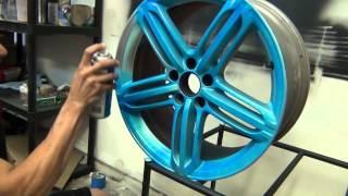 BLAZE Orange and BLAZE Blue Plasti Dip - Testing and what the color look like