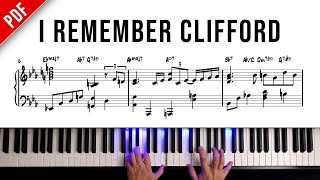 I Remember Clifford - Jazz Piano Arrangement | Sheet Music PDF