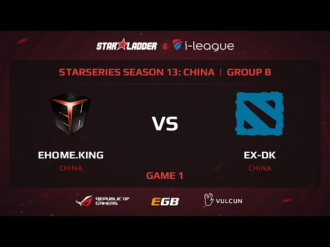 EHOME.K vs ex-DK, StarSeries 13 China, Game 1
