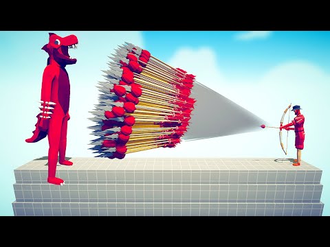 RED REXY vs EVERY GOD - Totally Accurate Battle Simulator TABS