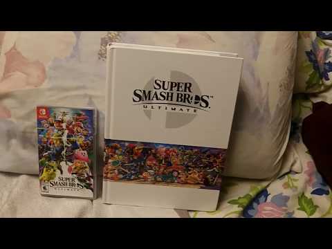 Unboxings & Recent Pickups Ep 260 Super Smash Bros Ultimate Collectors Edition Guide Book/Game