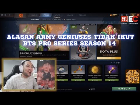 INI ALASAN DARI INYOURDREAM KENAPA ARMY GENIUSES TIDAK IKUT BTS PRO SERIES SEASON 14