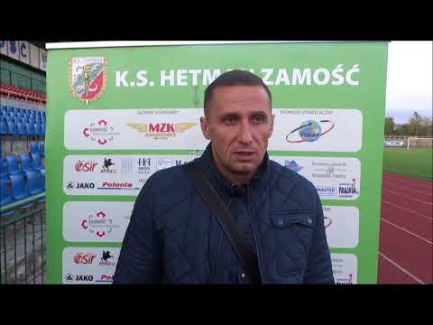 Trener Jacek Ziarkowski po meczu z Górnikiem II Łęczna