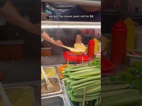 BEST Pork Roll in Sydney #shorts