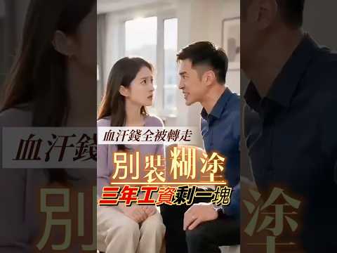 攢了3年的血流錢，是誰轉走的？知道真相時大義滅親 #家庭 #情勒#偏心#情感共鳴 #大熱門 #劇情反轉
