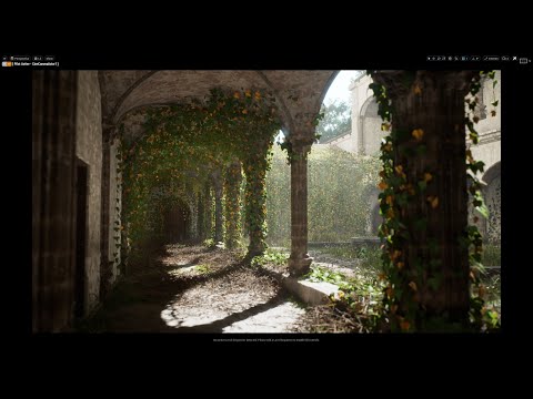 Unreal 5 , Ivy generator Houdini.