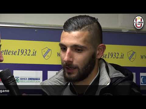 PERGOLETTESE vs AC CREMA 0-1 (14/04/2018). L'intervista a Nicolò Pagano