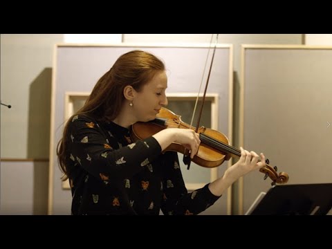 Augusta McKay Lodge's new album of violin sonatas by Corelli, Carbonelli and Mossi (rec sessions)